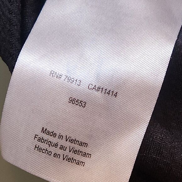 Motherhood Maternity Black Peplum Maternity Top M medium Blouse Office Shirt - Picture 9 of 16